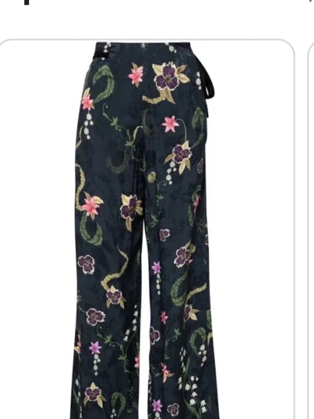 NWT agua bendita kiwi tesoro pants xs